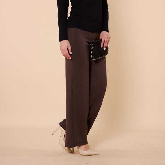 Straight Basic Pocketless Sweatpants