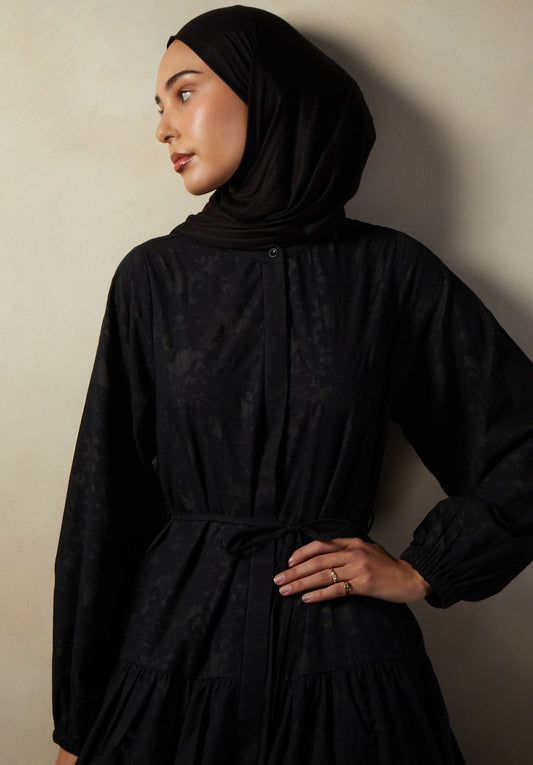 Shadow Print Maxi
