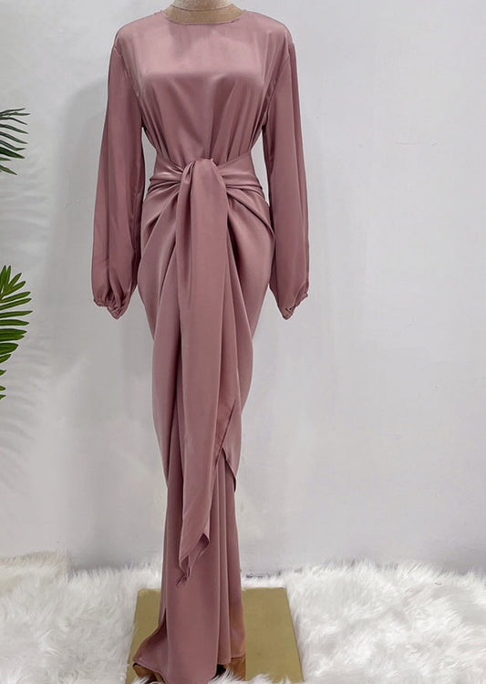 Ayla Satin Wrap Set