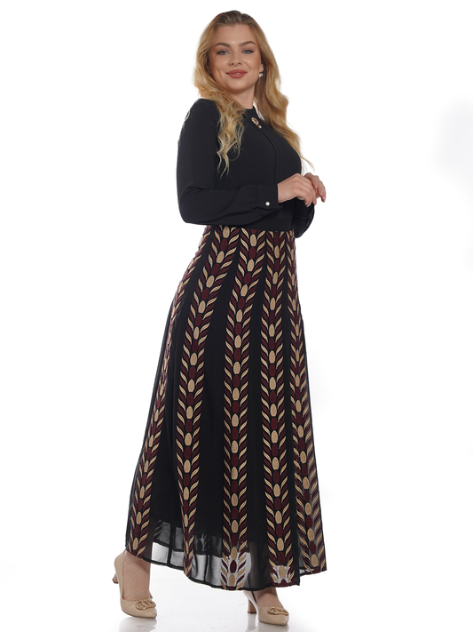Embroidered skirt