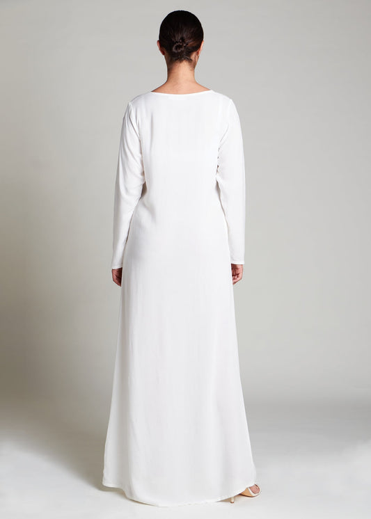 Full Sleeve Slip White