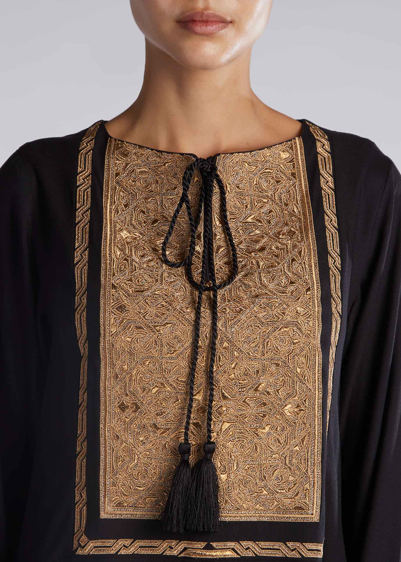 Patina Abaya Black - Final Sale