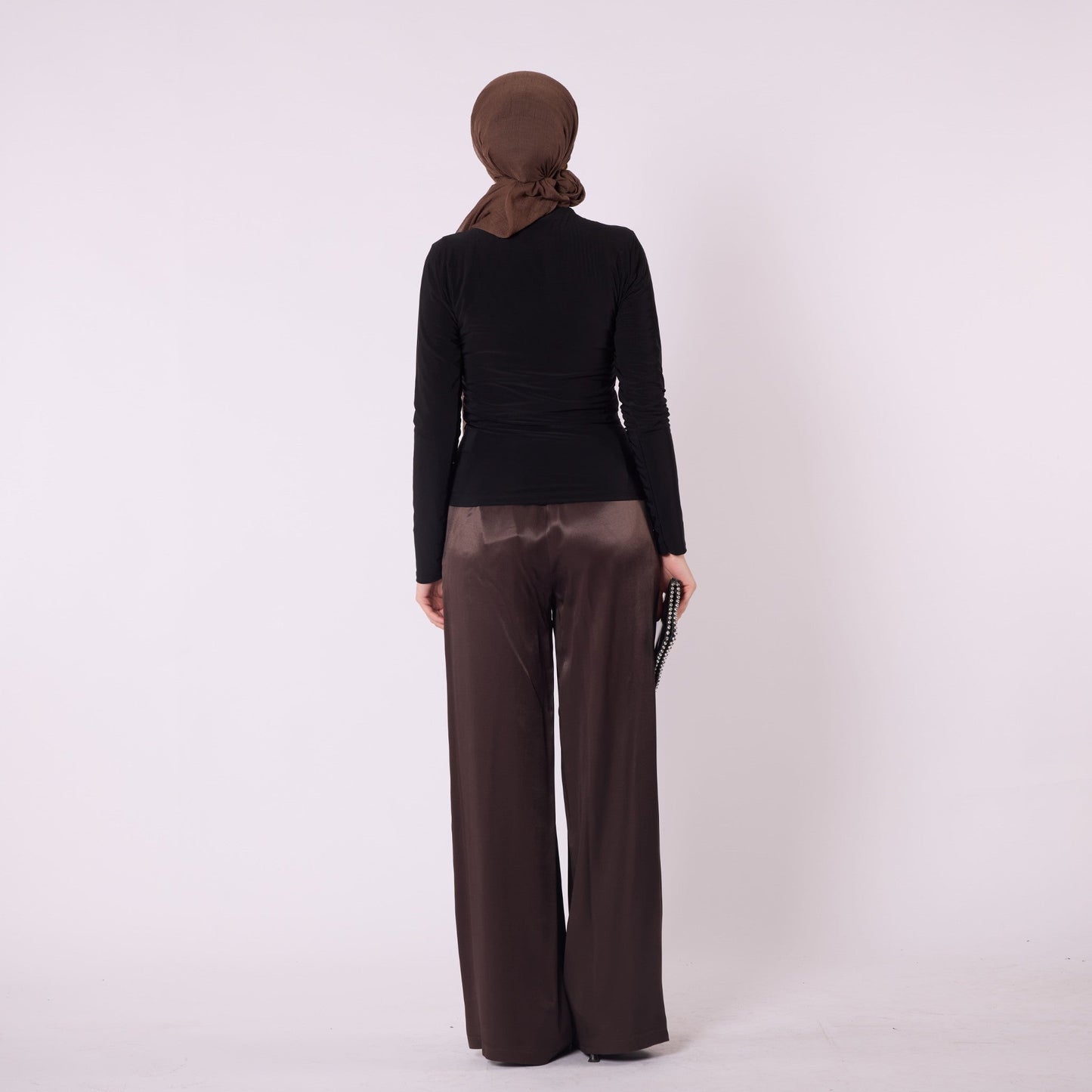 Tunic With Shoulder Accessory And Pleat Detail