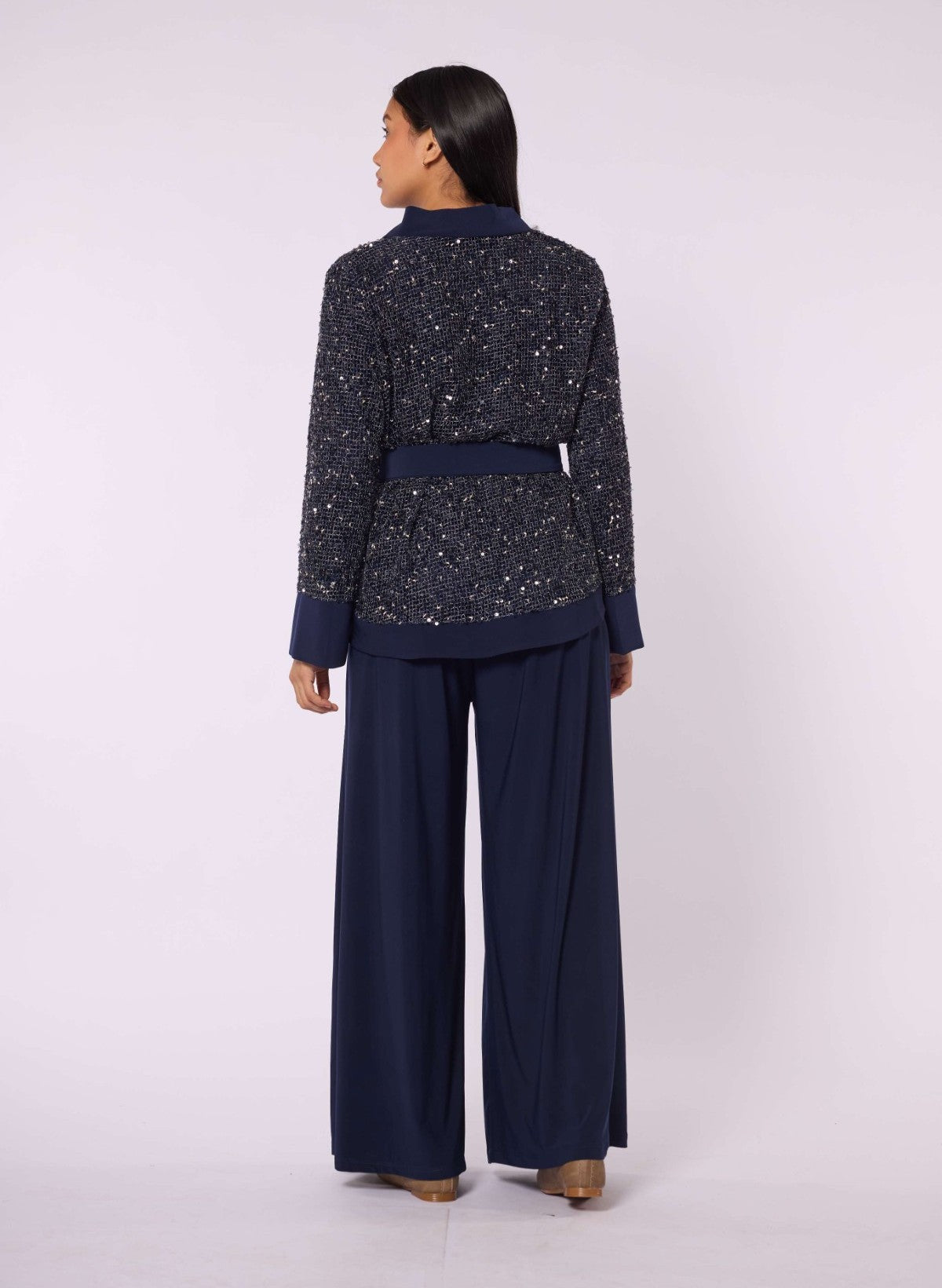 Set with Sequin Detailed Jacket