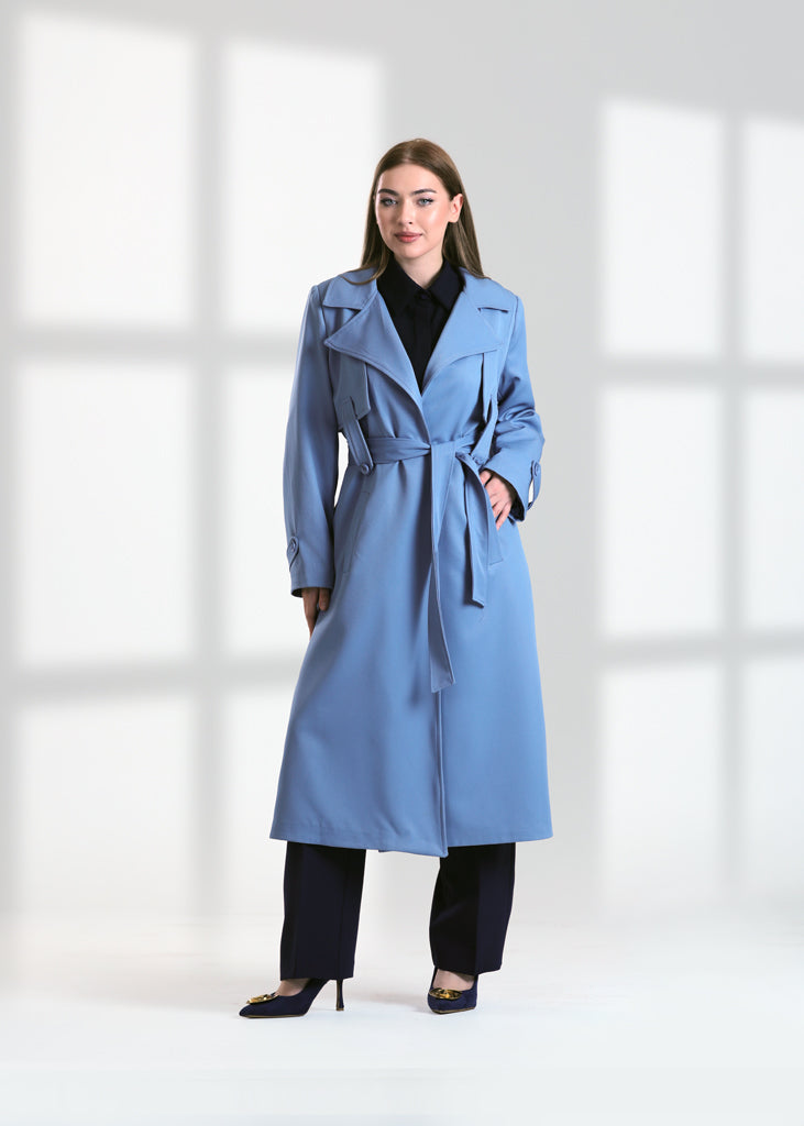 Women's winter trench coat