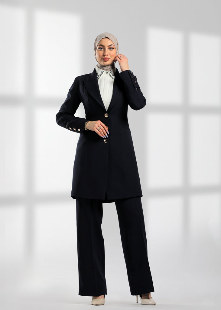 Two-piece formal Islamic suit