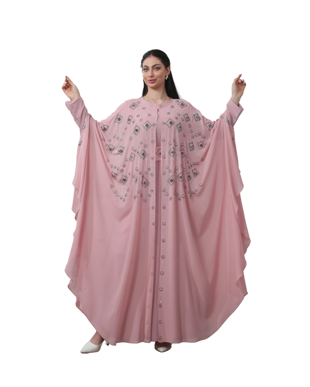 Beaded Bisht 2 pieces