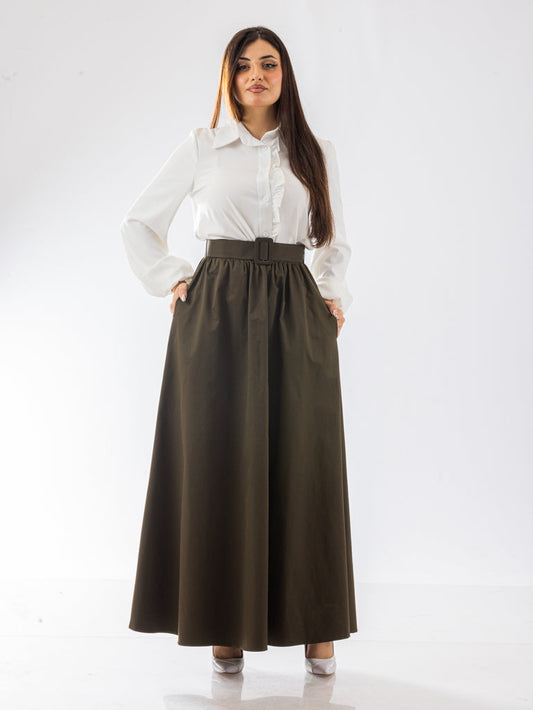 Shirt and skirt set