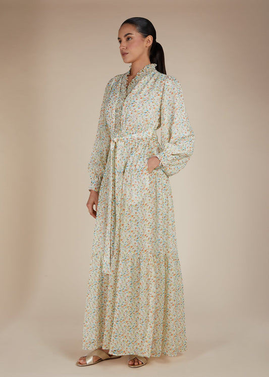 Pastel Blooms Maxi
