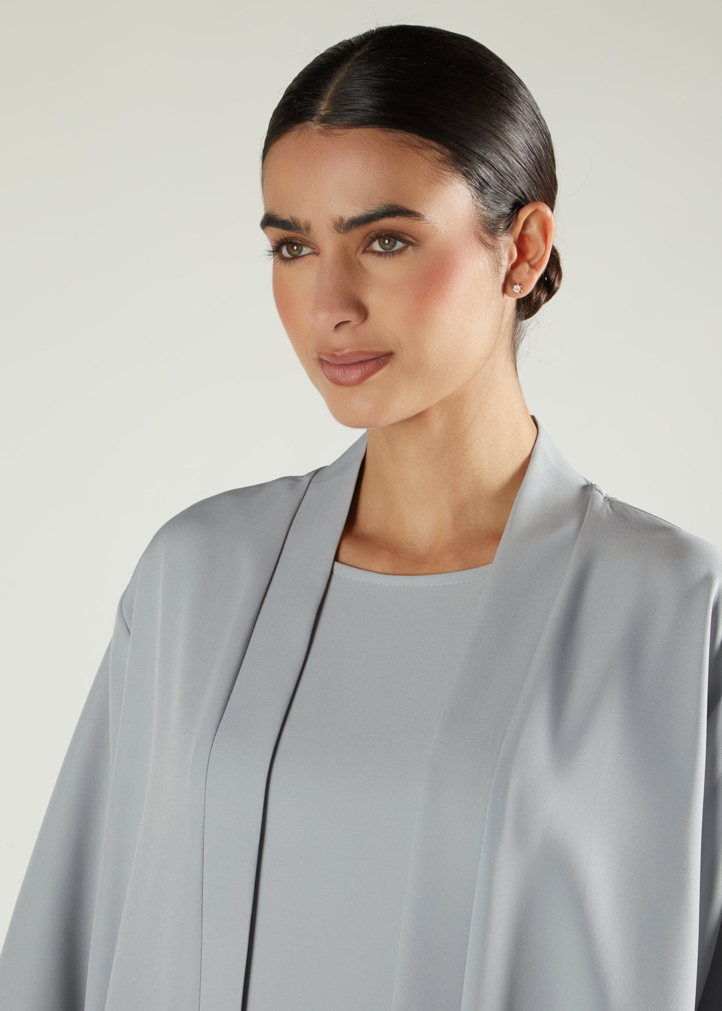 Twin Set Abaya Powder Blue - Final Sale