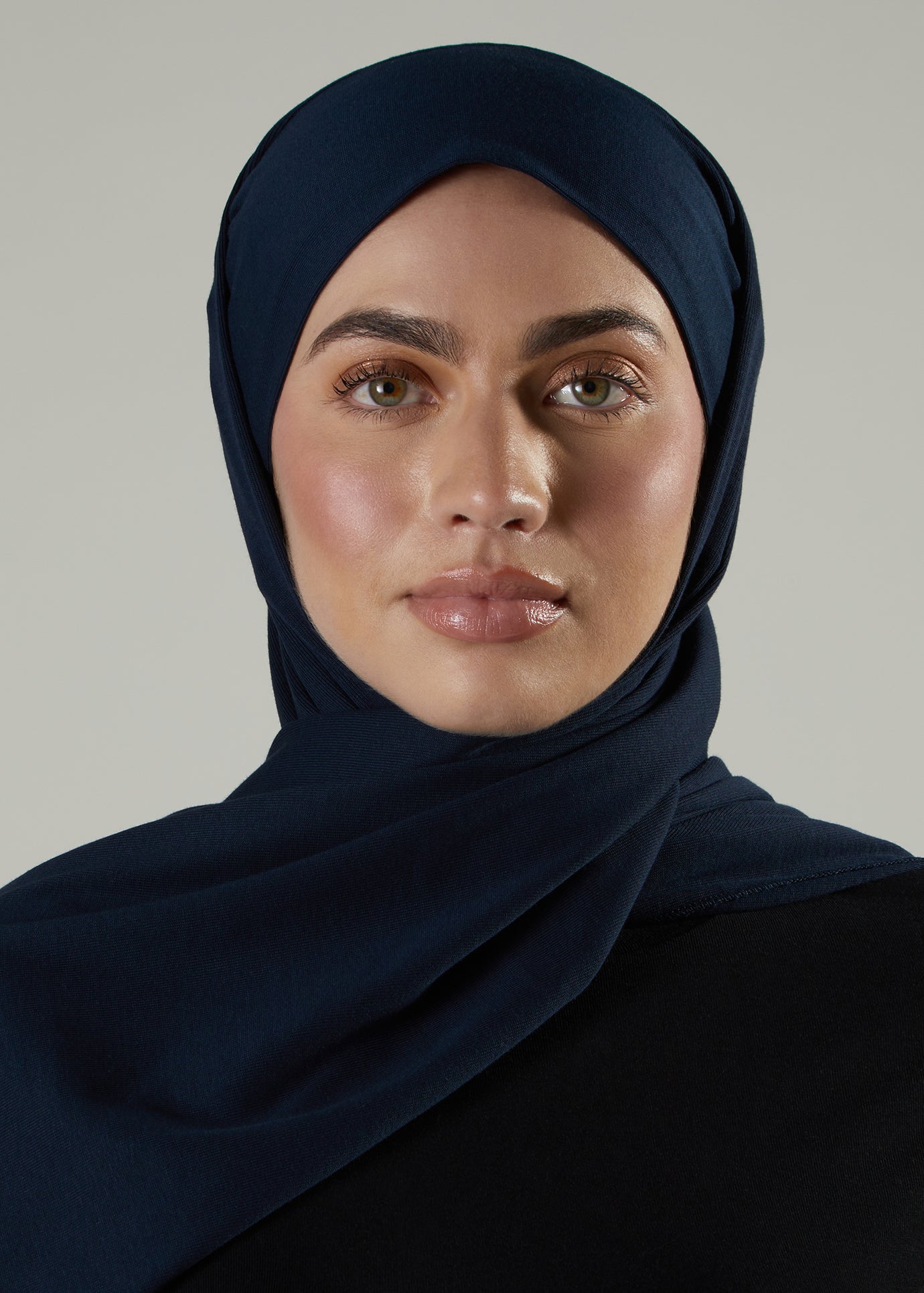 Tie Back Hijab Navy