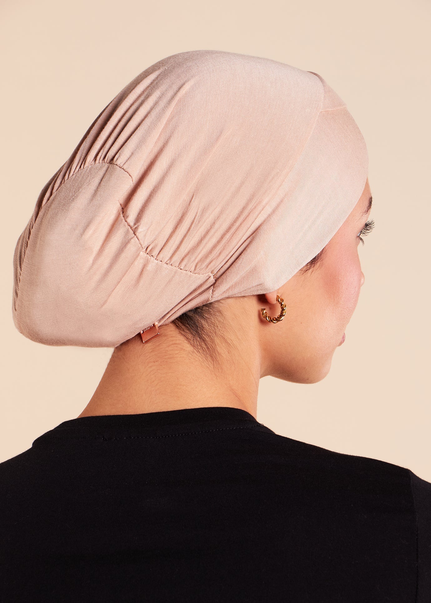 Side Cross Hijab Cap