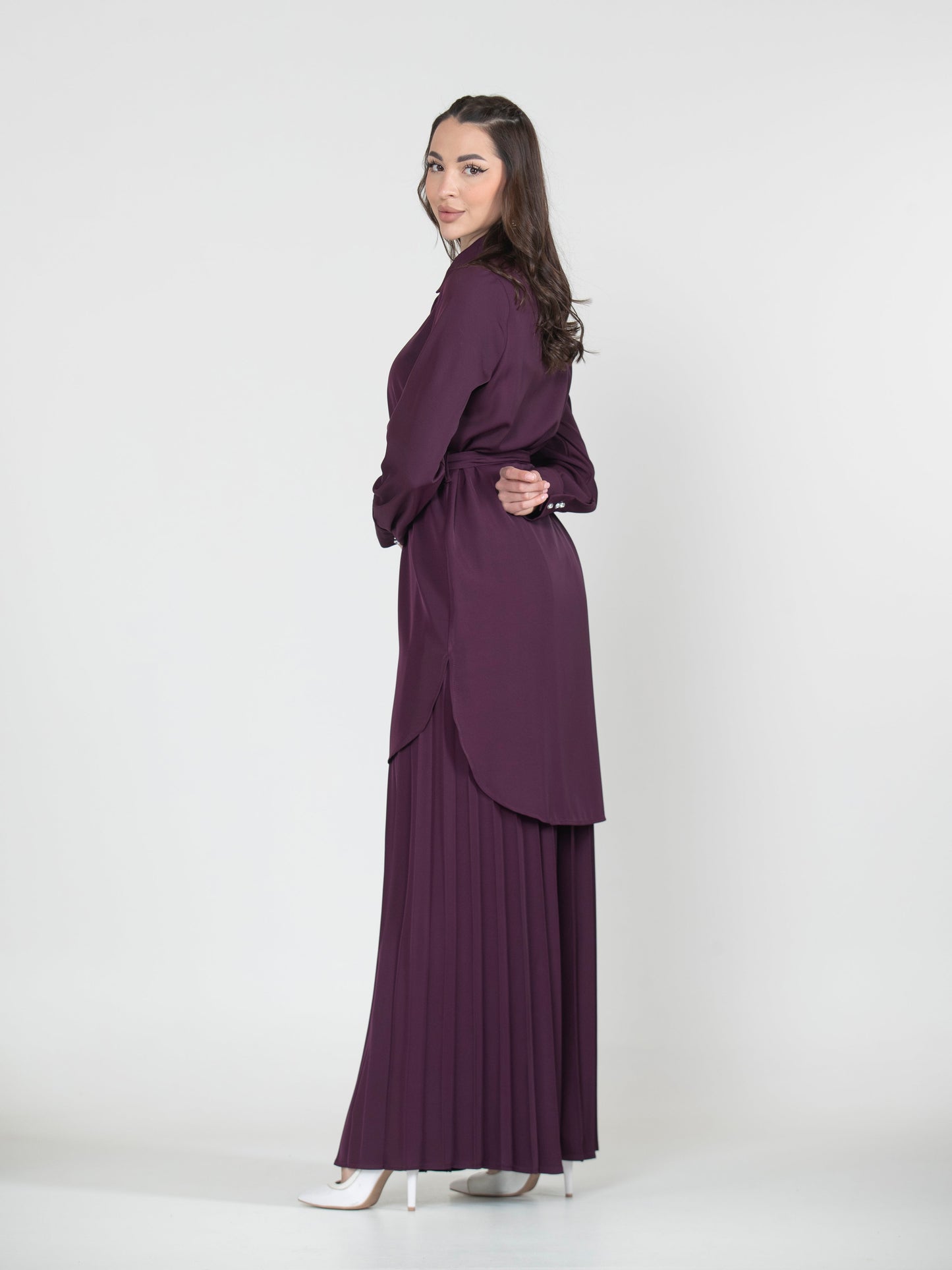 Pleated Whisper Set
