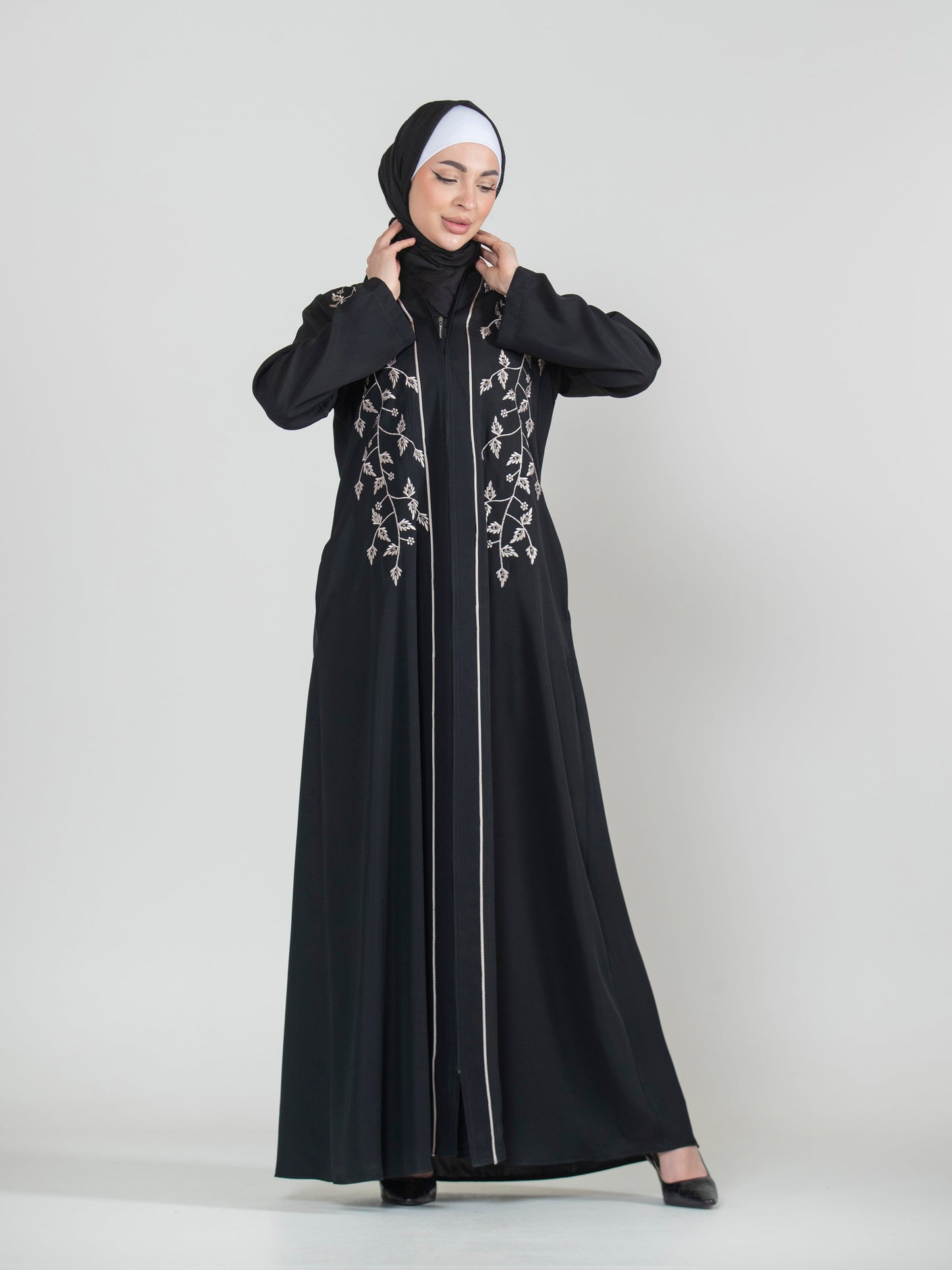 Embroidered Majesty of the East Women’s Abaya