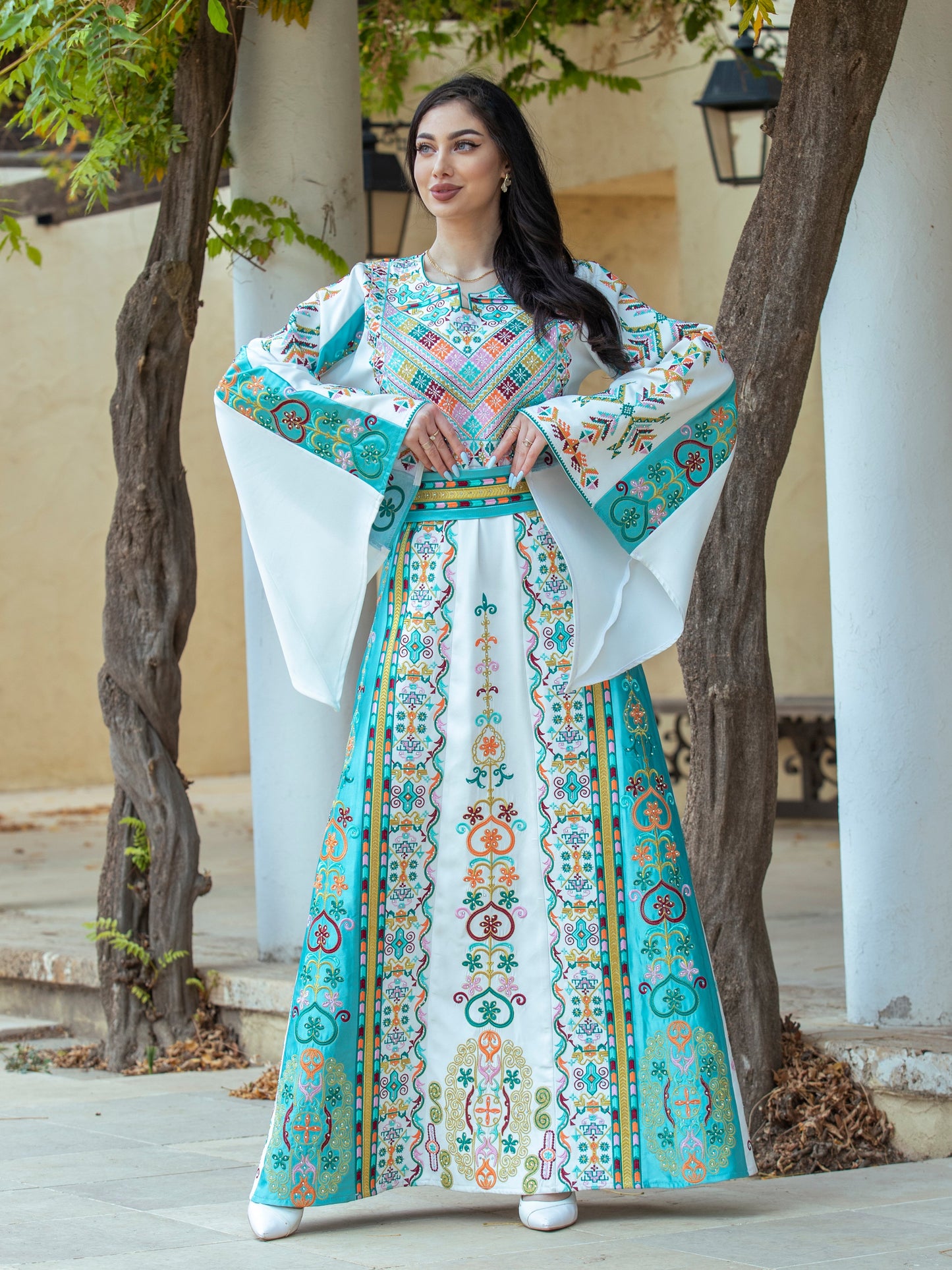Turquoise Women’s Thobe