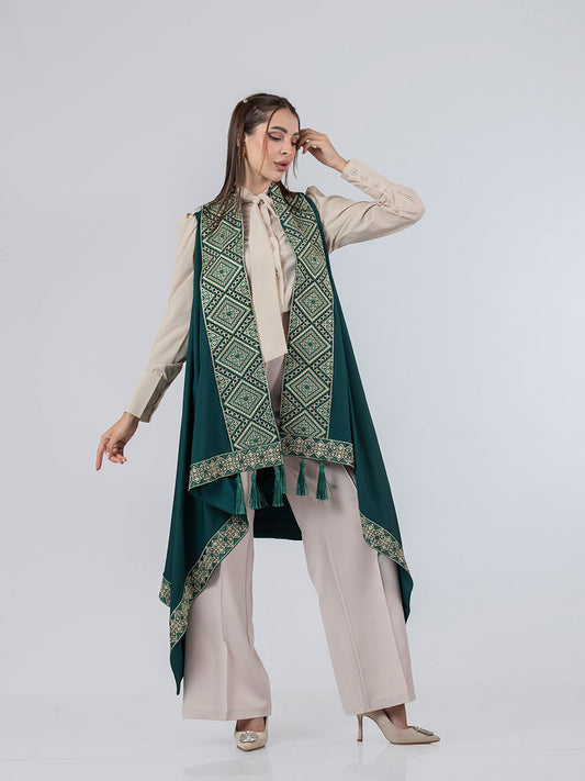 Embroidered Vest