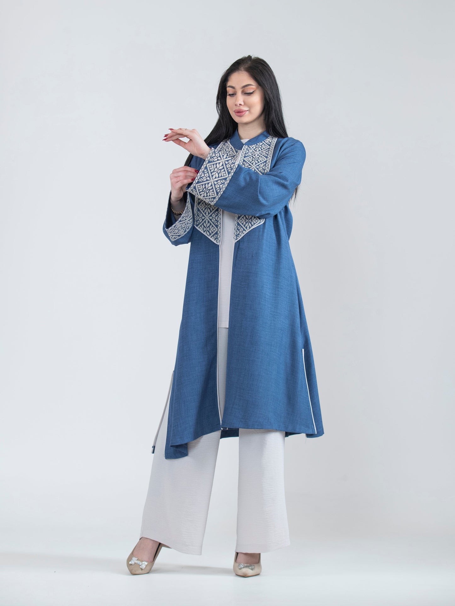 Women's 3-piece embroidered set
