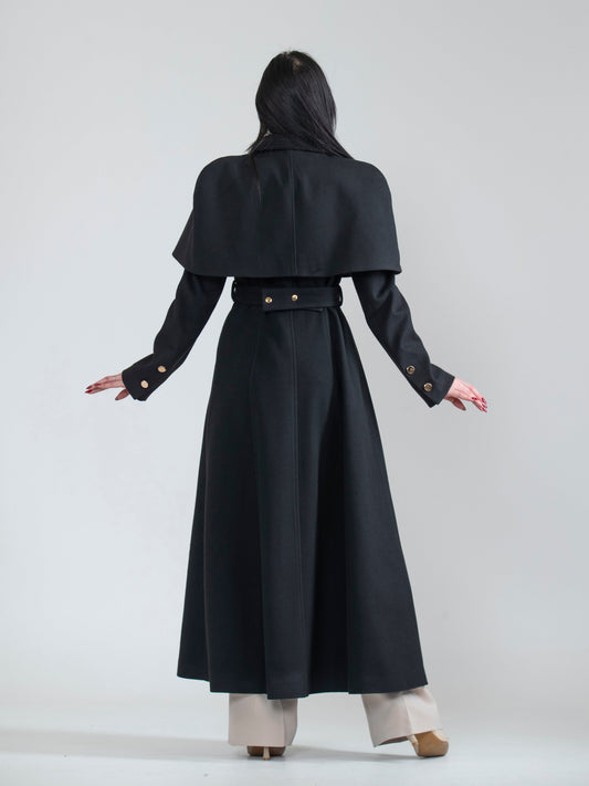 Women's cape jacket