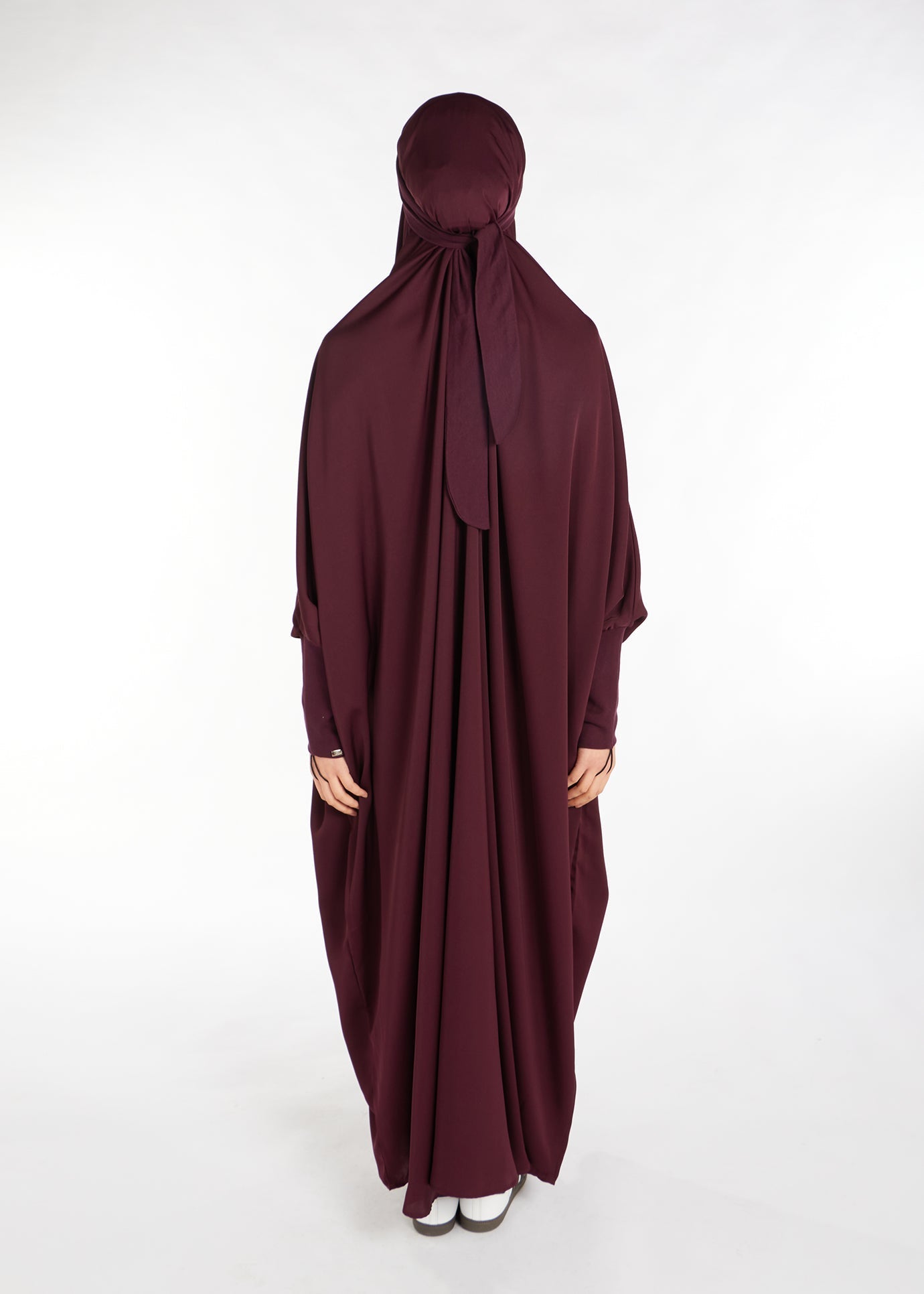 Jilbab Maroon - Prayer Outfit