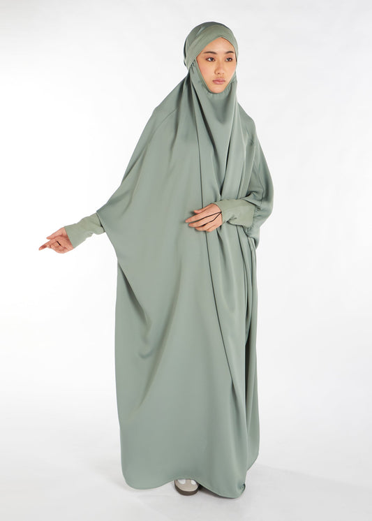 Jilbab Sage - Prayer Outfit