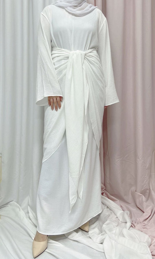 Maahwish-Two Piece Abaya Inner set