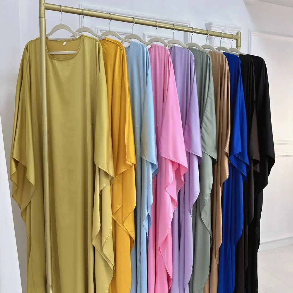 Samara Satin Butterfly Abaya-SOLD OUT