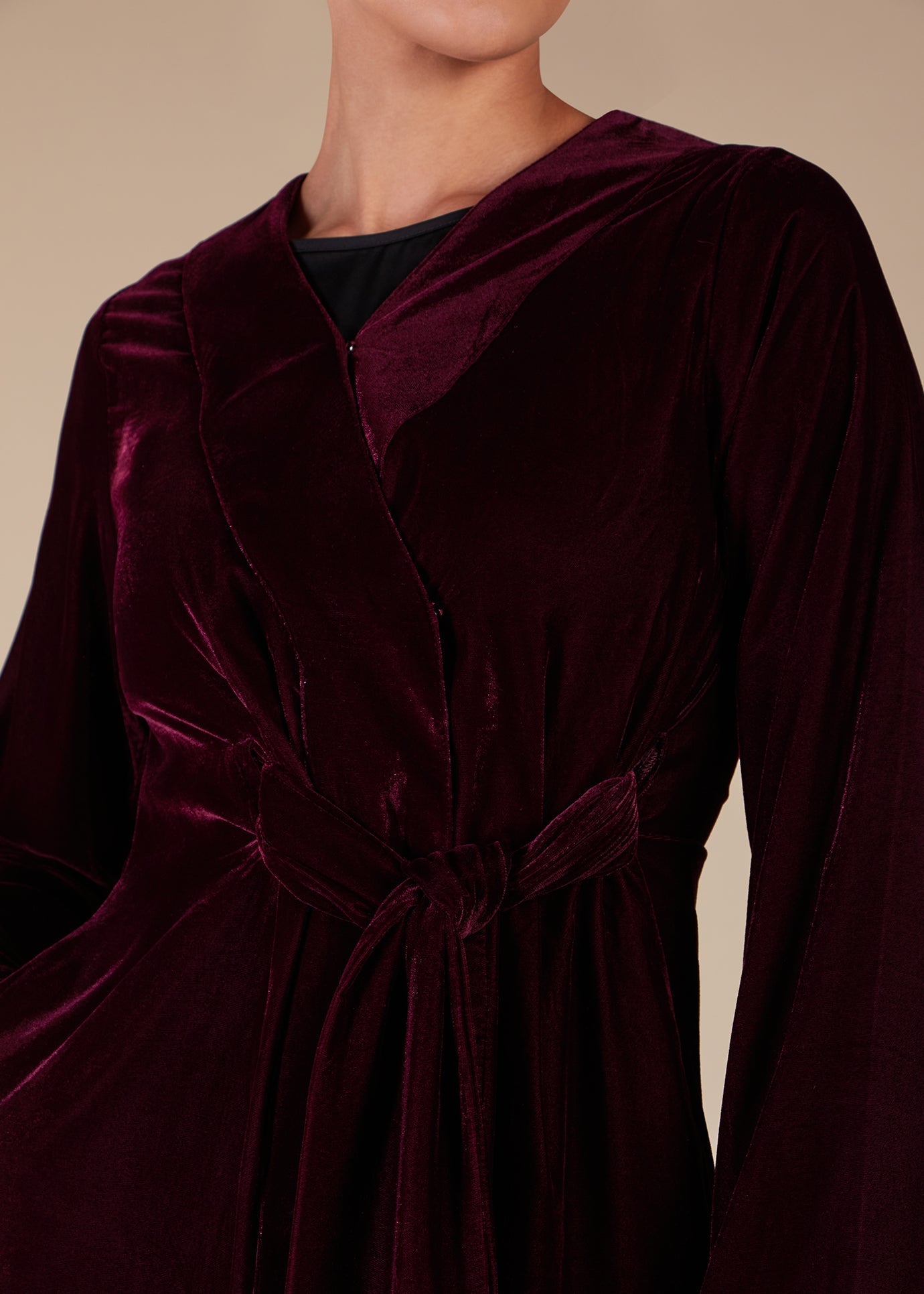 Seren Wrap Abaya