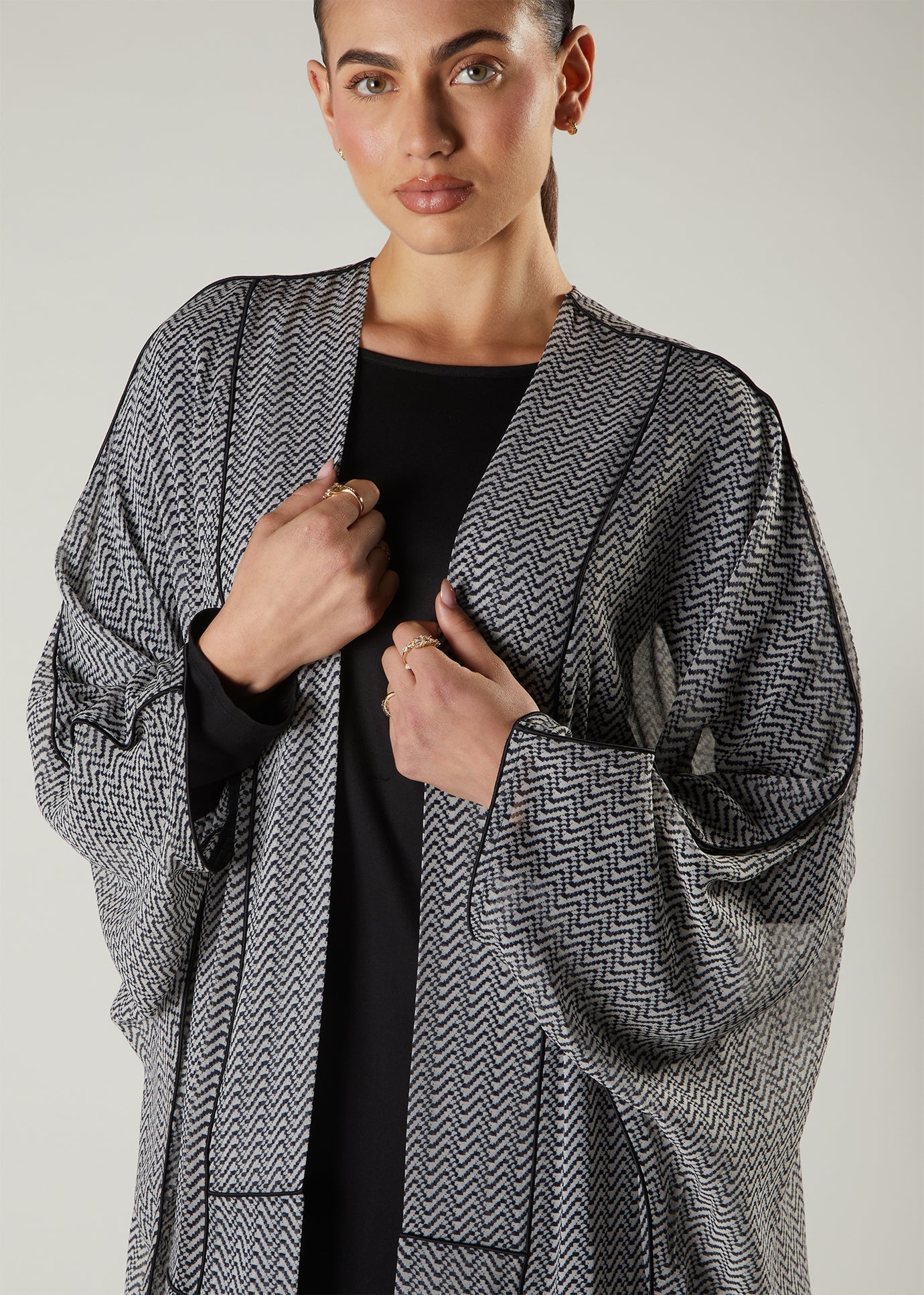 Chevron Kimono
