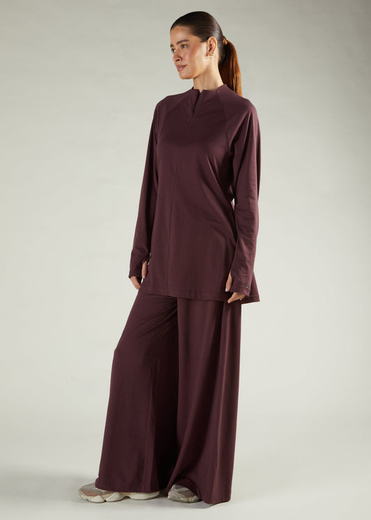 Active Co-Ord Set Brown