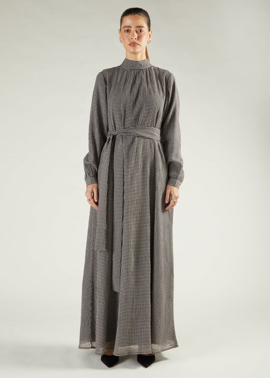 Argyle Maxi Dress