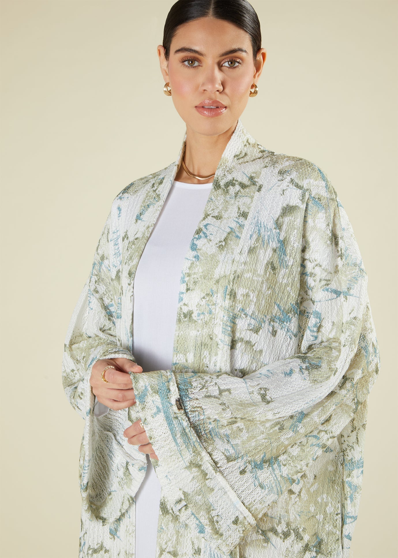 Crochet Fern Kimono