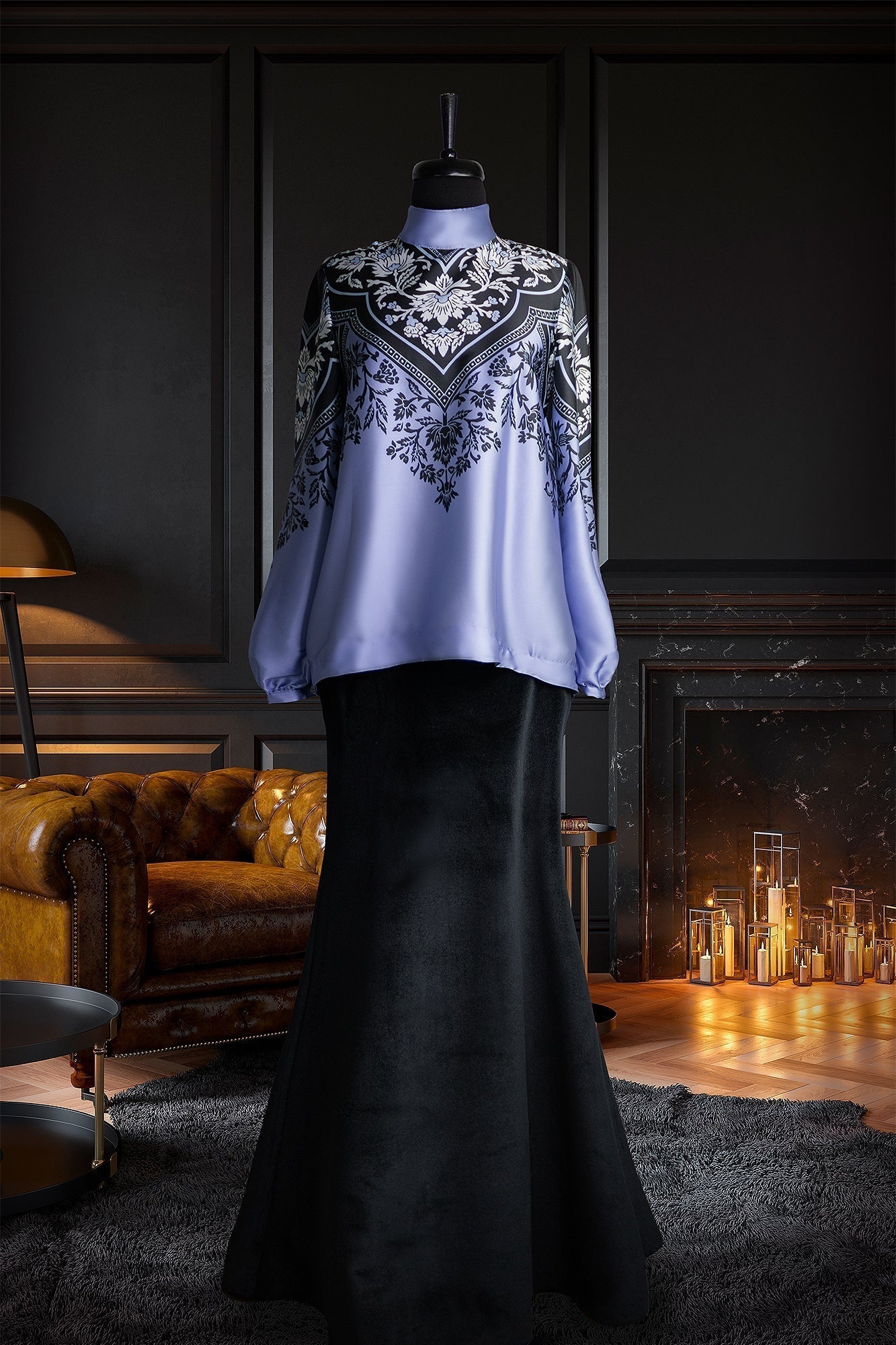 Blue Jasmine Blouse