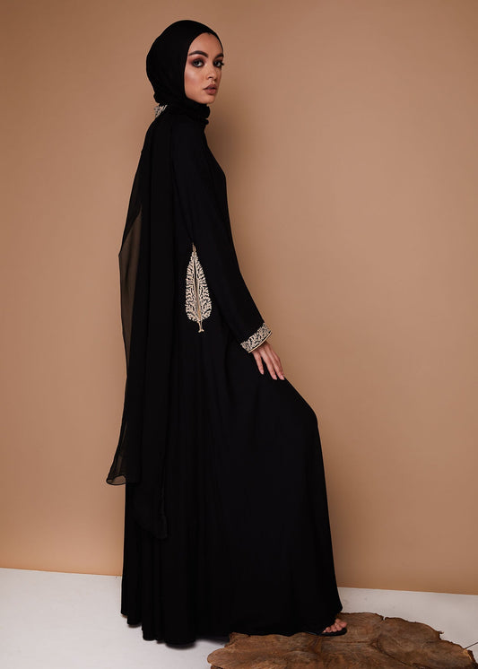 Cypress Tree Abaya Black