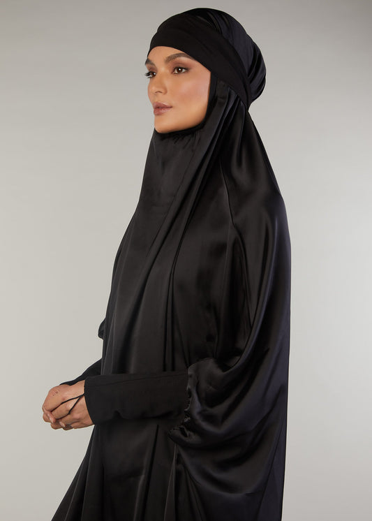 Jilbab Black - Prayer Outfit
