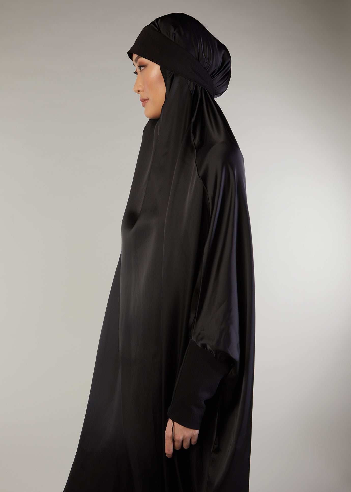 Jilbab Black - Prayer Outfit