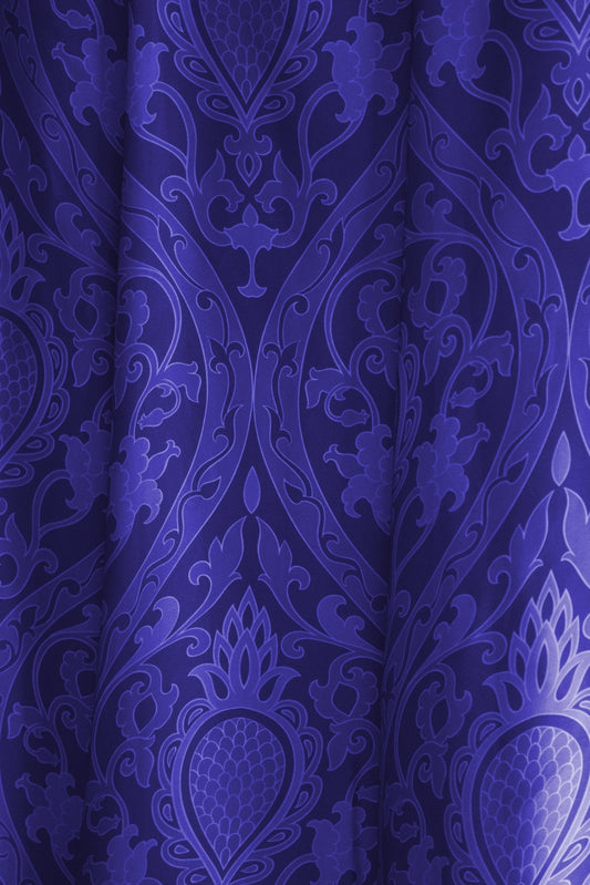 Persia Roayal Blue Silky Chiffon Skirt