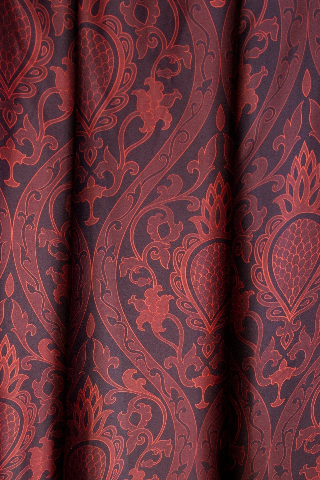 Persia Ruby Red Silky Chiffon Skirt