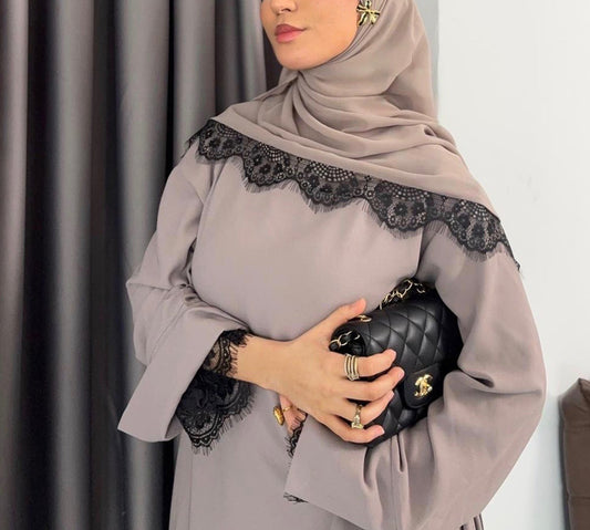 Shaista Lace Abaya & Hijab