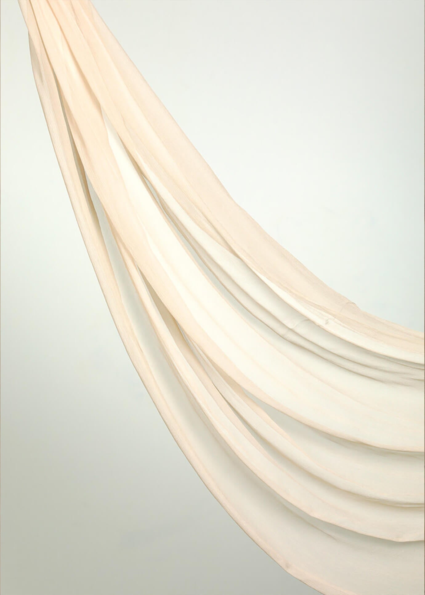 Vanilla Chiffon Silk Hijab