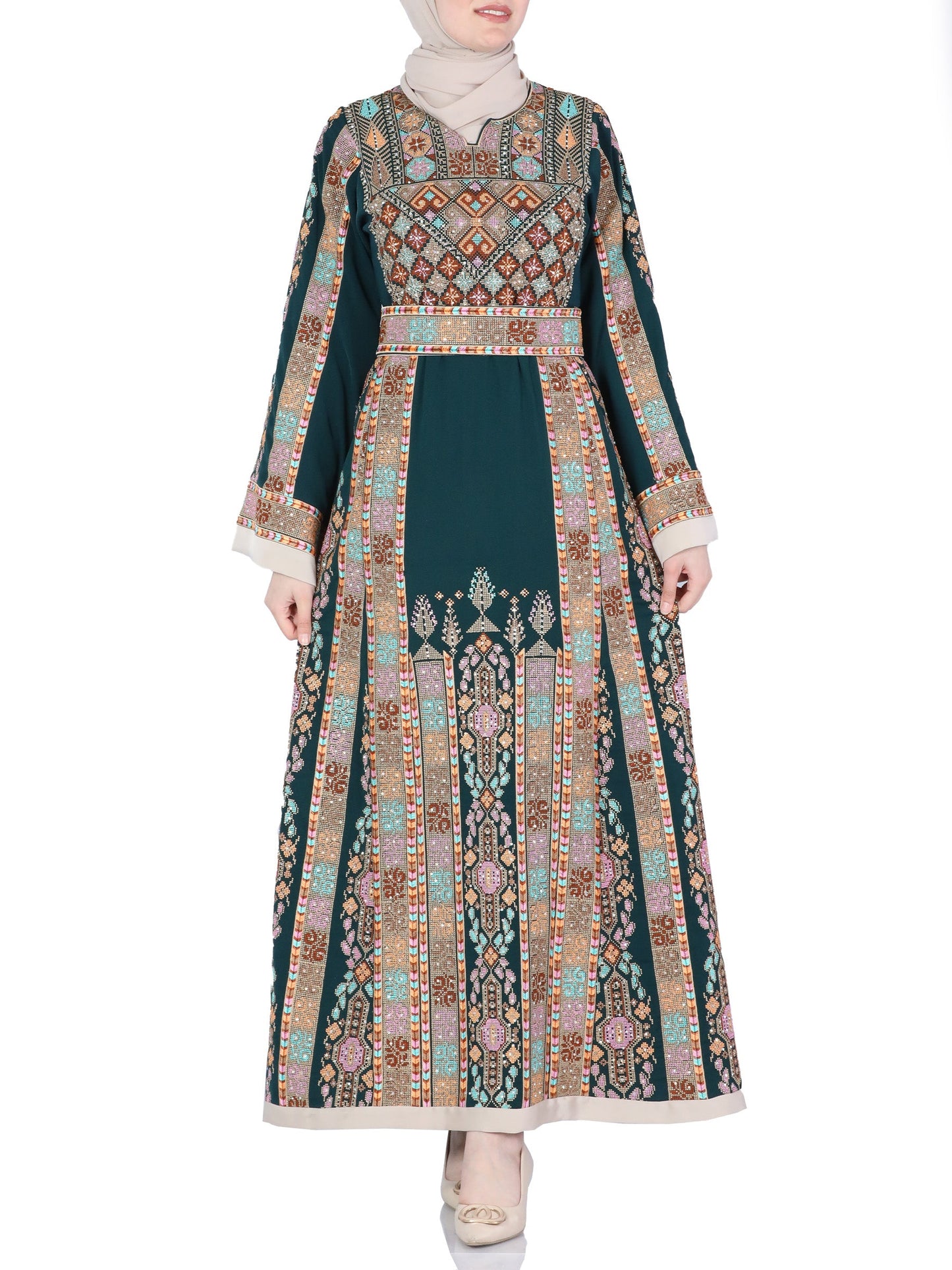 Embroidered thob
