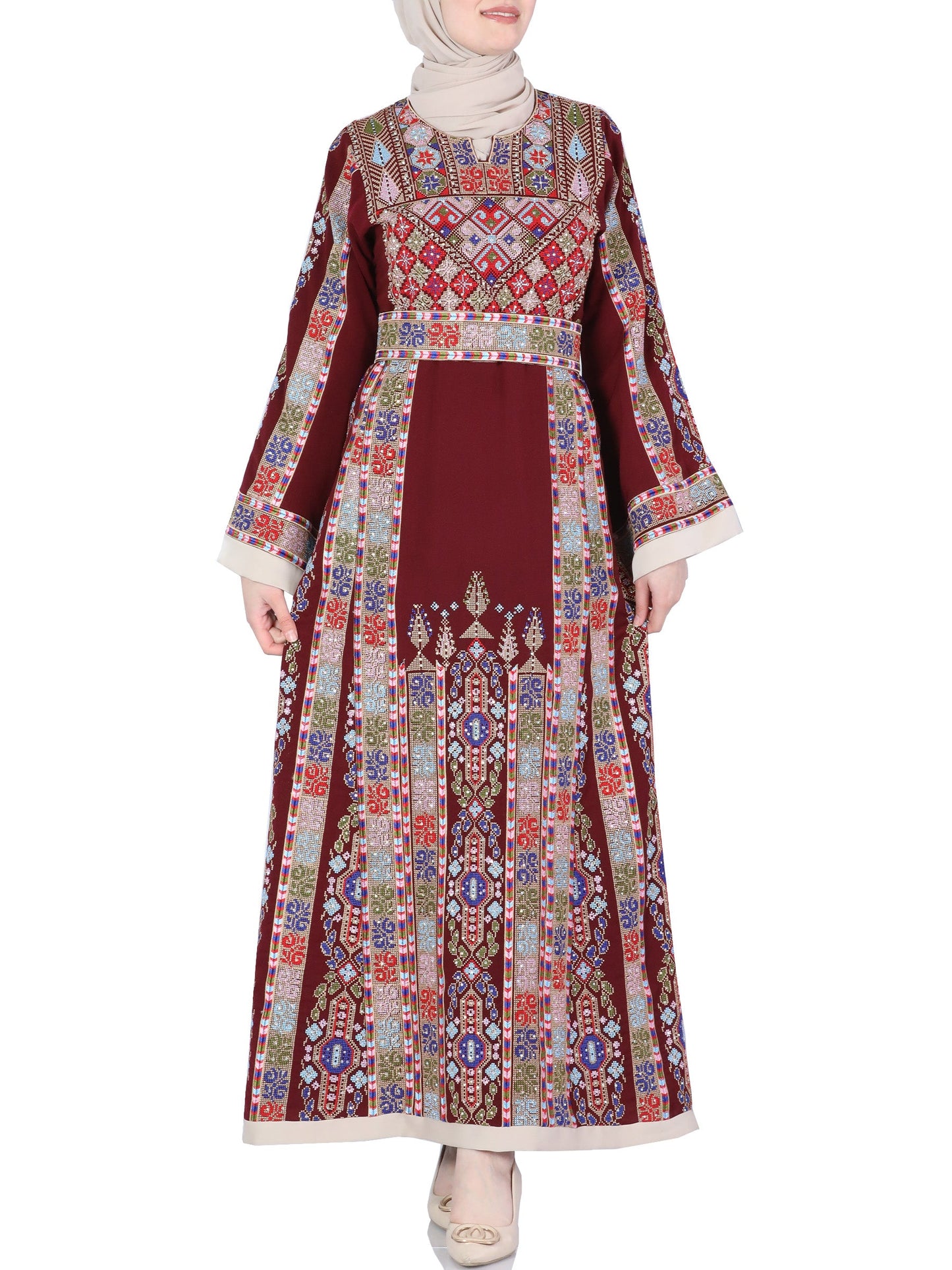 Embroidered thob