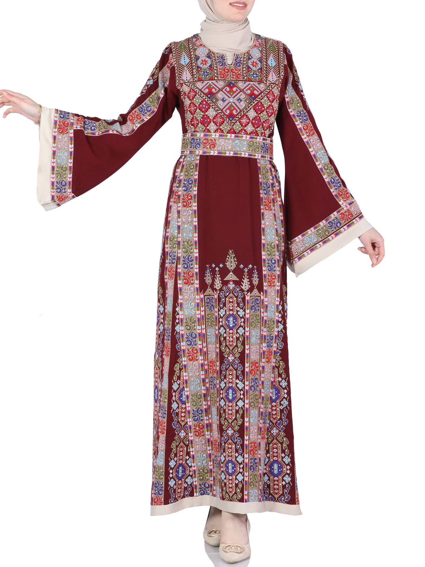 Embroidered thob