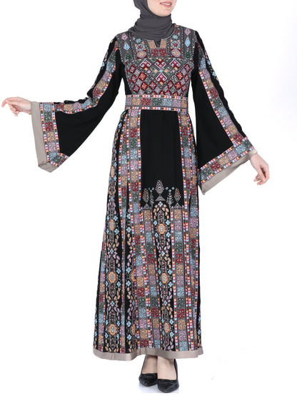 Embroidered thob