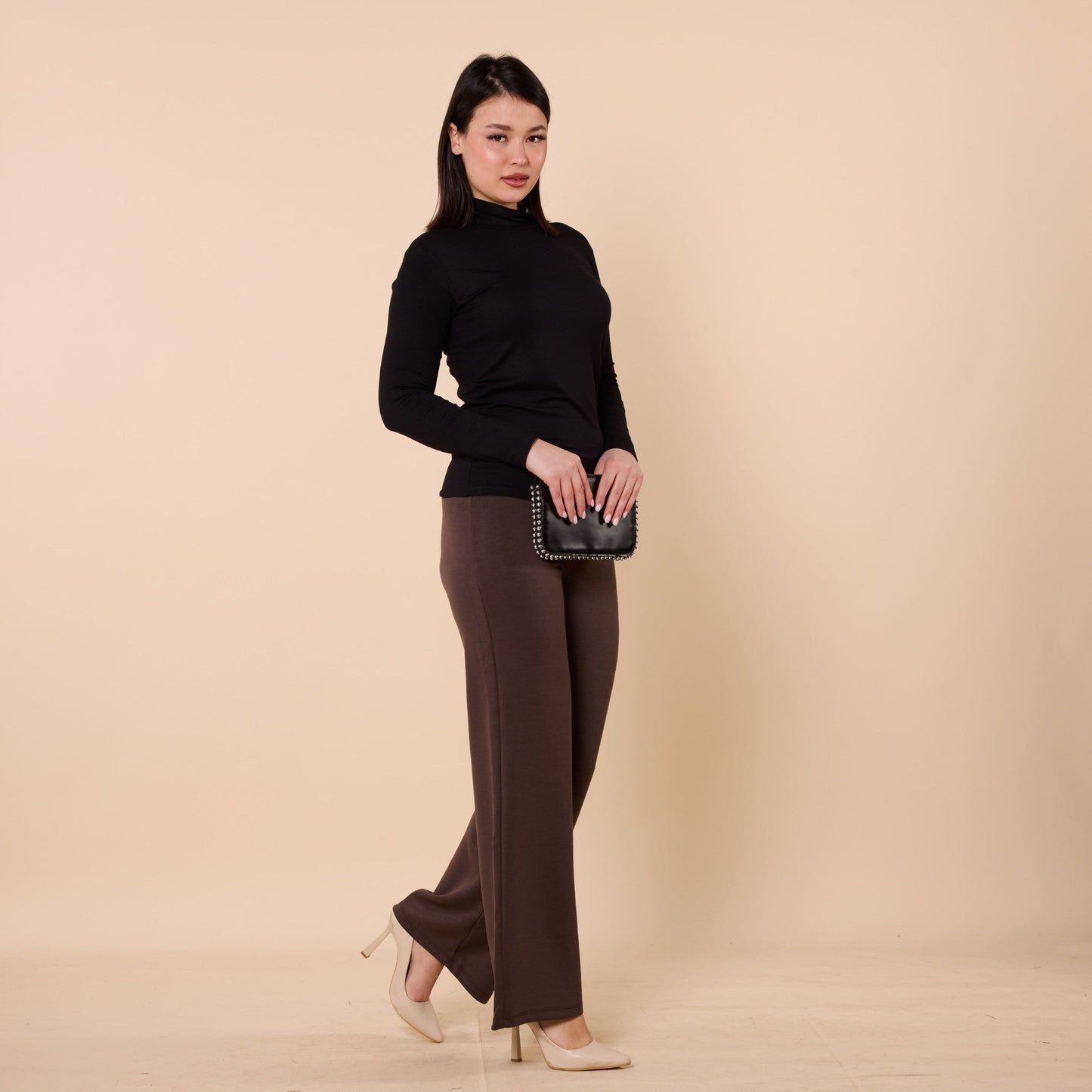 Straight Basic Pocketless Sweatpants