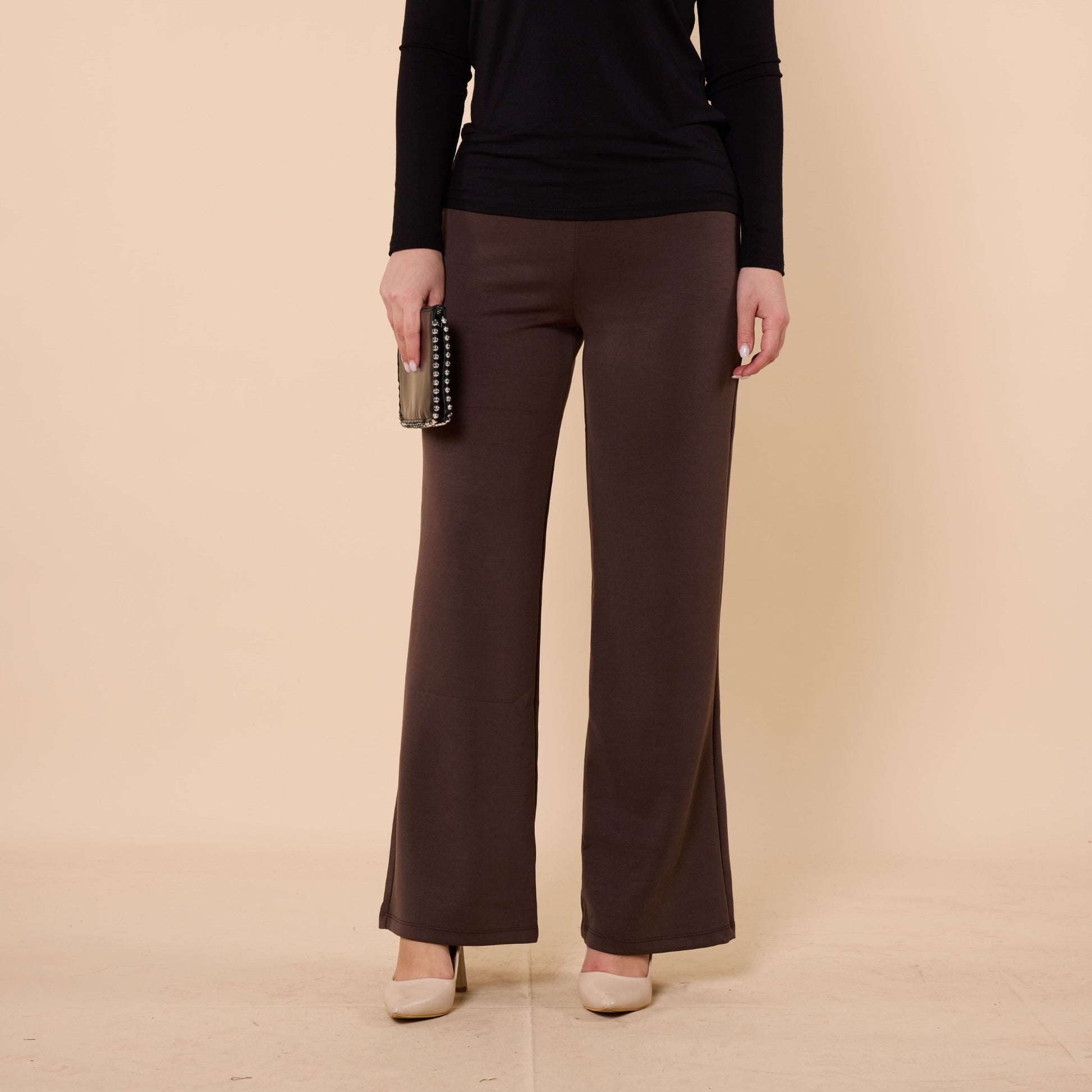 Straight Basic Pocketless Sweatpants