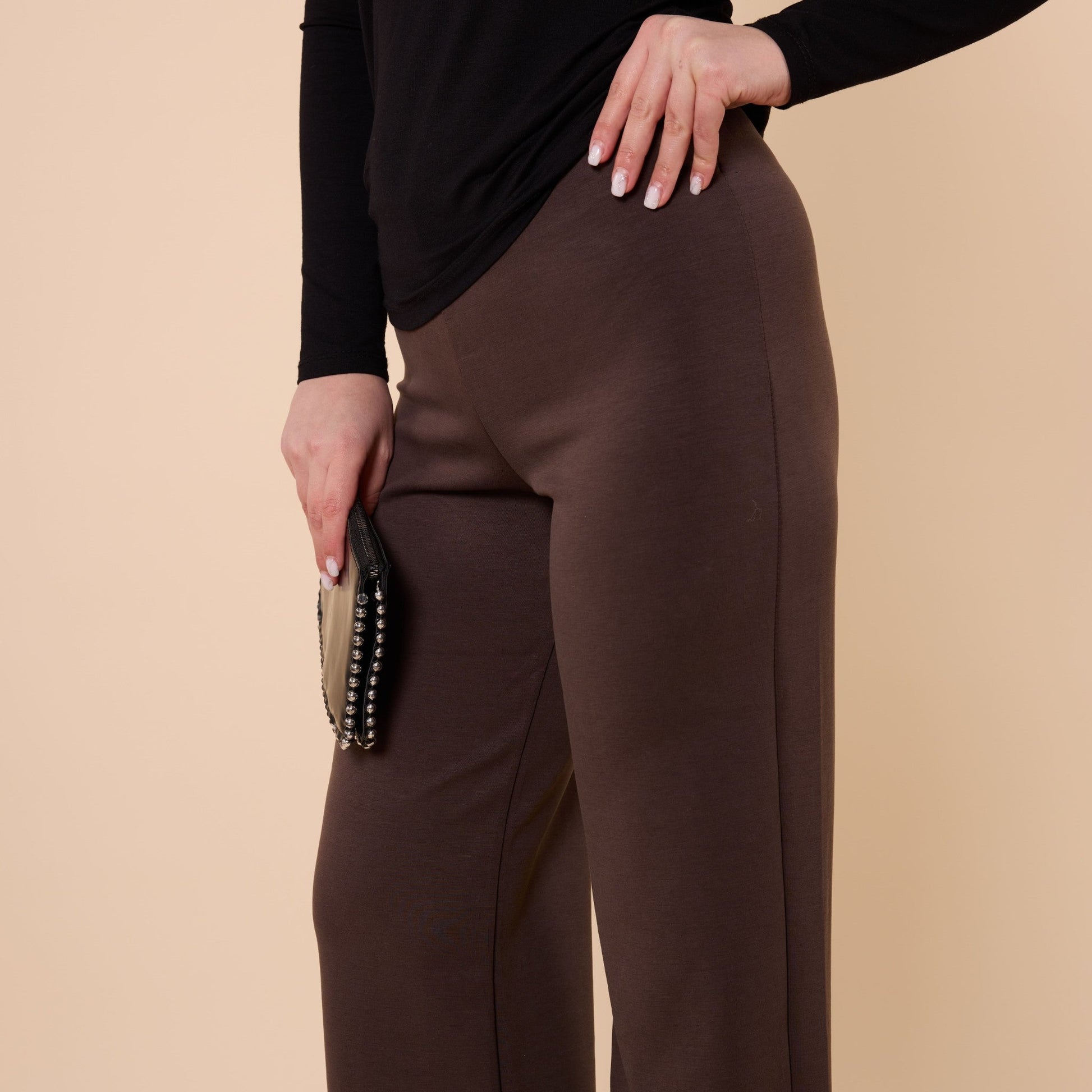Straight Basic Pocketless Sweatpants