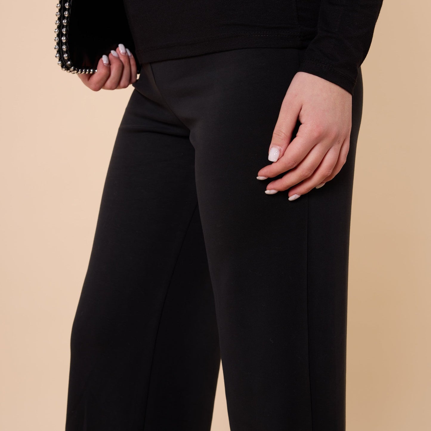 Straight Basic Pocketless Sweatpants
