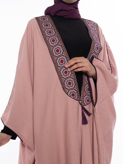 Embroidered bisht