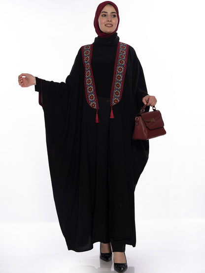 Embroidered bisht