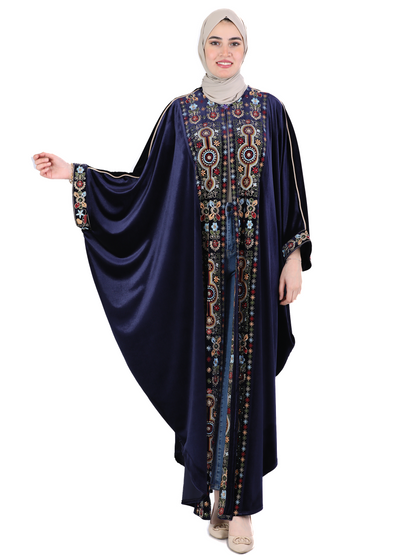 Embroidered bisht